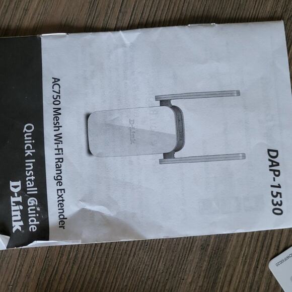 D-Link WiFi Range Extender, AC750 Mesh Plug in Wall Signal Booster, Dual Band - Picture 2 of 3